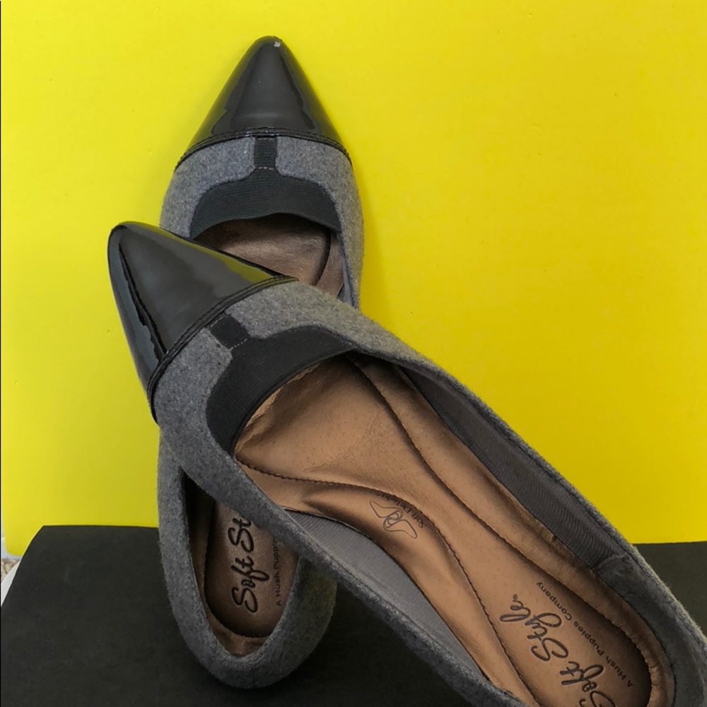 Grey Pumps -Hush Puppies Cushion Comfort